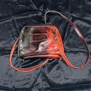 NWOT BED|STÜ Ventura Leather Crossbody in Birds of Paradise